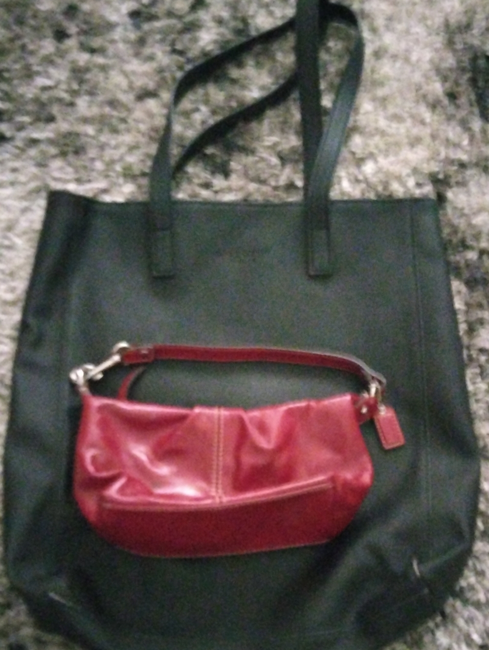 Givenchy Pre loved & COACH LIKE NEW Shoulder Tote -GIVENCHY Sleek Everyday Bag